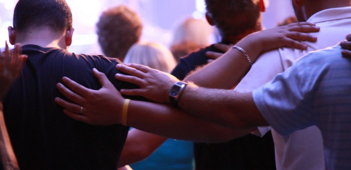 Men Gathering in Fellowship